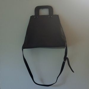 Faux leather bag